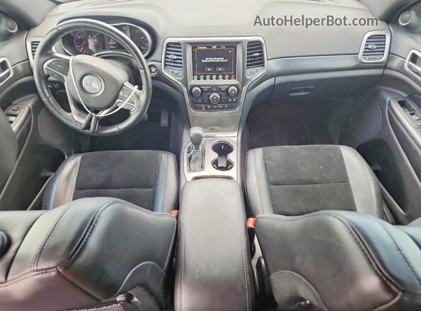1C4RJEAG1JC430875 2018 JEEP GRAND Gray Вид панелі приладів