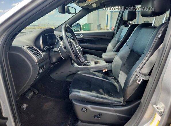 1C4RJEAG1JC430875 2018 JEEP GRAND Gray Вид салону спереду
