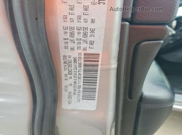 1C4RJEAG1LC306320 2020 JEEP GRAND Gray Вид наклейки з VIN-кодом