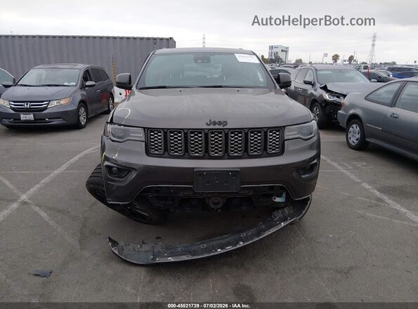 1C4RJEAG1LC316801 2020 JEEP GRAND CHEROKEE Gray ხელსაწყოთა პანელის ხედი