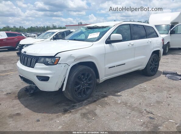 1C4RJEAG1MC517535 2021 JEEP GRAND CHEROKEE White Przód lewy