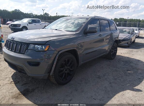 1C4RJEAG1MC717797 2021 JEEP GRAND CHEROKEE Gray წინა მარცხენა ხედი სამი მეოთხედიდან