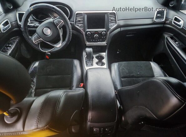 1C4RJEAG2JC322880 2018 JEEP GRAND Black წინა პანელის ხედი