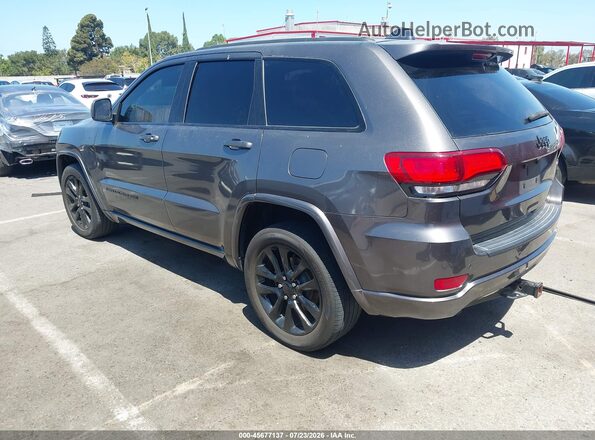 1C4RJEAG2KC571732 2019 JEEP GRAND CHEROKEE Серый Задняя левая четверть