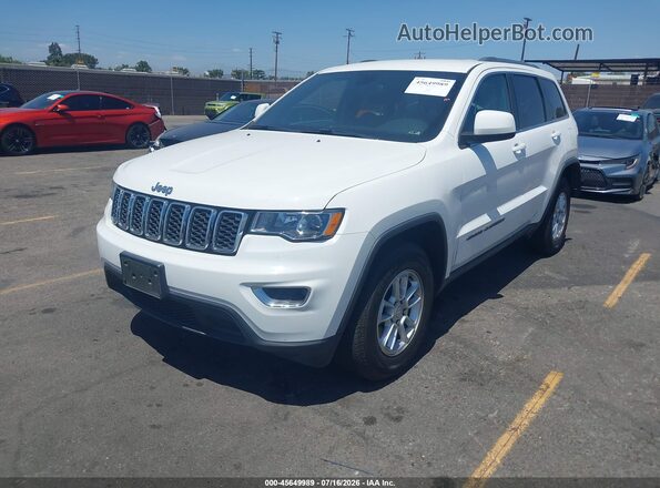 1C4RJEAG2KC816819 2019 JEEP GRAND CHEROKEE White Առջևի ձախ երեք քառորդ տեսարան