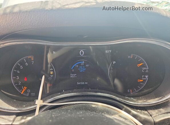 1C4RJEAG2MC597993 2021 JEEP GRAND Silver Սարքավորումների վահանակի տեսք