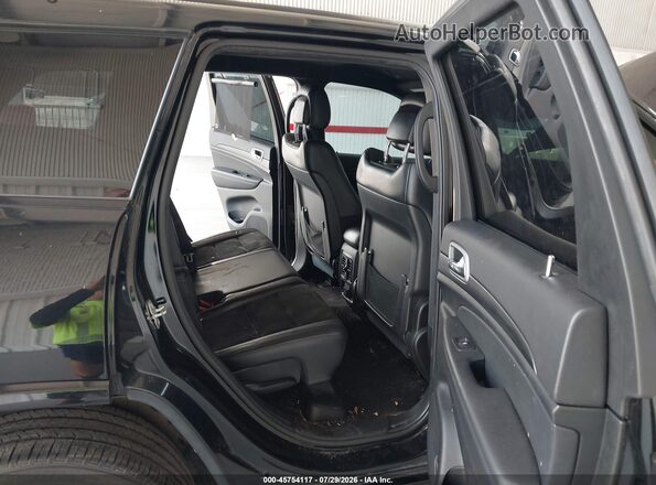 1C4RJEAG2NC128243 2022 JEEP GRAND CHEROKEE WK Black Widok naklejki z numerem VIN