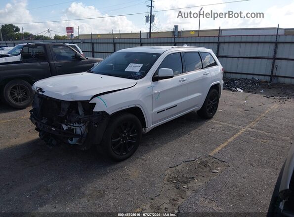 1C4RJEAG3JC394641 2018 JEEP GRAND CHEROKEE White Առջևի ձախ երեք քառորդ տեսարան
