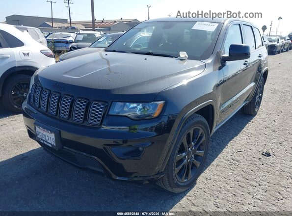 1C4RJEAG3LC281047 2020 JEEP GRAND CHEROKEE Black Առջևի ձախ երեք քառորդ տեսարան
