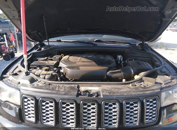 1C4RJEAG4HC761783 2017 JEEP GRAND CHEROKEE Черный Вид сзади