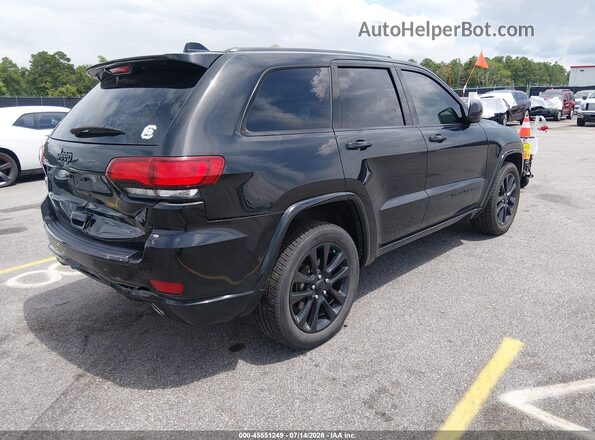 1C4RJEAG4JC168415 2018 JEEP GRAND CHEROKEE Черный Задняя правая четверть