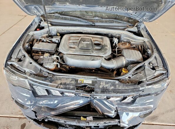 1C4RJEAG4JC185568 2018 JEEP GRAND Gray Vista del compartimento del motor