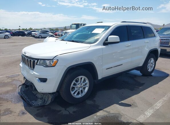 1C4RJEAG4LC245075 2020 JEEP GRAND CHEROKEE White Vista tres cuartos delantera izquierda