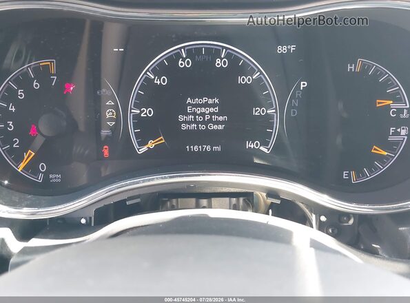 1C4RJEAG4LC245075 2020 JEEP GRAND CHEROKEE White Vista de los asientos traseros