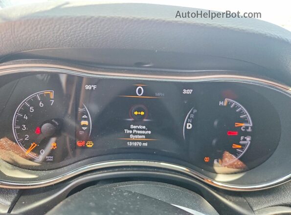 1C4RJEAG5GC351850 2016 JEEP GRAND Gray ხელსაწყოთა პანელის ხედი