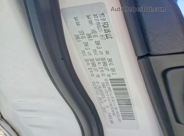 1C4RJEAG5HC920746 2017 JEEP GRAND White VIN sticker view