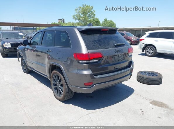 1C4RJEAG5KC597581 2019 JEEP GRAND CHEROKEE Серый Задняя левая четверть