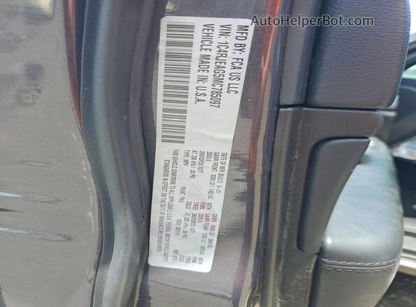 1C4RJEAG5MC785097 2021 JEEP GRAND Gray Widok komory silnika