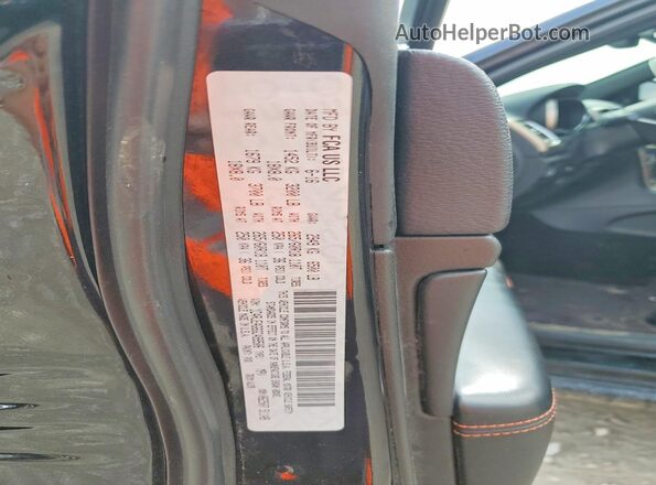 1C4RJEAG6GC499506 2016 JEEP GRAND Black VIN კოდის სტიკერის ხედი