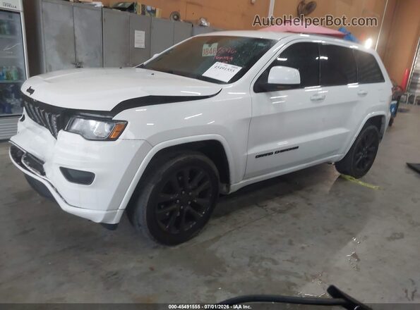 1C4RJEAG6HC816668 2017 JEEP GRAND CHEROKEE White Առջևի ձախ երեք քառորդ տեսարան