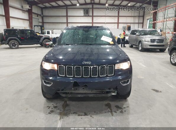 1C4RJEAG6JC301062 2018 JEEP GRAND CHEROKEE Blue Вид щитка приладів