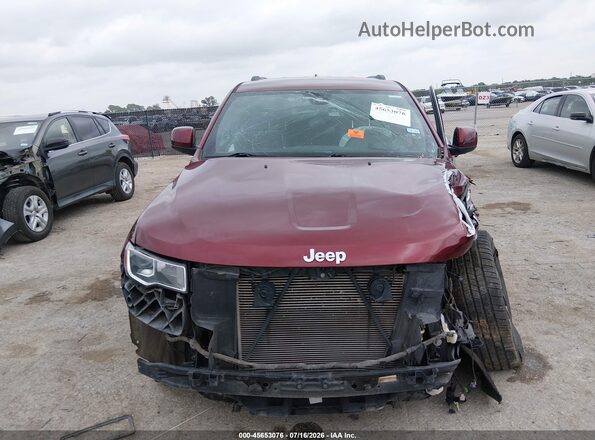 1C4RJEAG6KC556540 2019 JEEP GRAND CHEROKEE Бордовый Вид щитка приборов