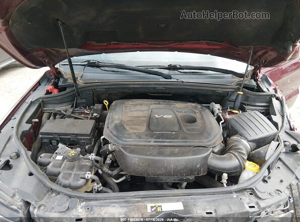 1C4RJEAG6KC556540 2019 JEEP GRAND CHEROKEE Бордовый Вид сзади