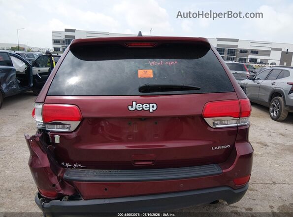 1C4RJEAG6KC556540 2019 JEEP GRAND CHEROKEE Бордовый 