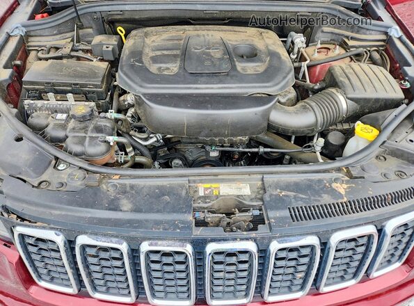 1C4RJEAG6MC598063 2021 JEEP GRAND Red ძრავის განყოფილების ხედი
