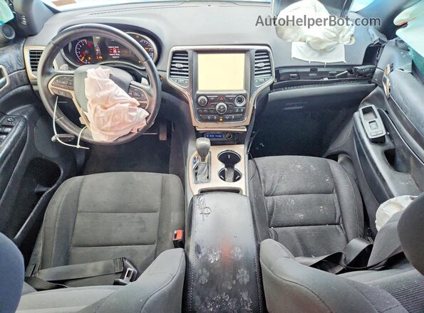 1C4RJEAG7HC628743 2017 JEEP GRAND Gray Вид панелі приладів