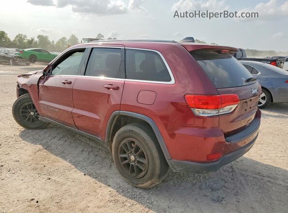 1C4RJEAG7JC168313 2018 JEEP GRAND Maroon უკანა მარცხენა