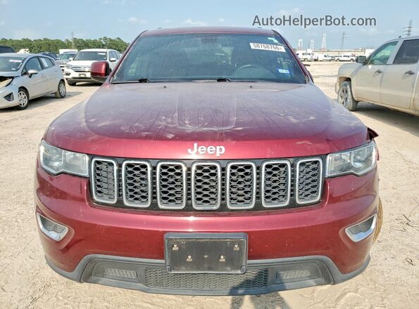 1C4RJEAG7JC168313 2018 JEEP GRAND Maroon წინა ხედი