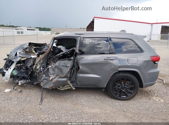 1C4RJEAG7LC106123 2020 JEEP GRAND CHEROKEE Gray უკანა სალონის ხედი
