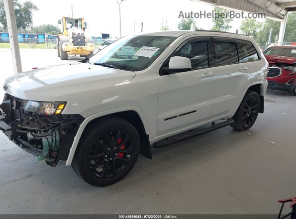 1C4RJEAG7LC145388 2020 JEEP GRAND CHEROKEE White წინა მარცხენა ხედი სამი მეოთხედიდან