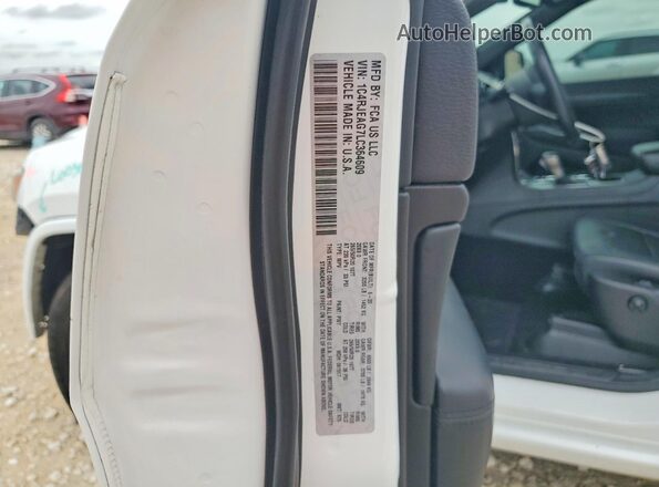 1C4RJEAG7LC364609 2020 JEEP GRAND Белый Панорамный вид салона 360°