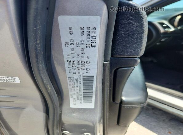 1C4RJEAG8GC453529 2016 JEEP GRAND Silver VIN sticker view