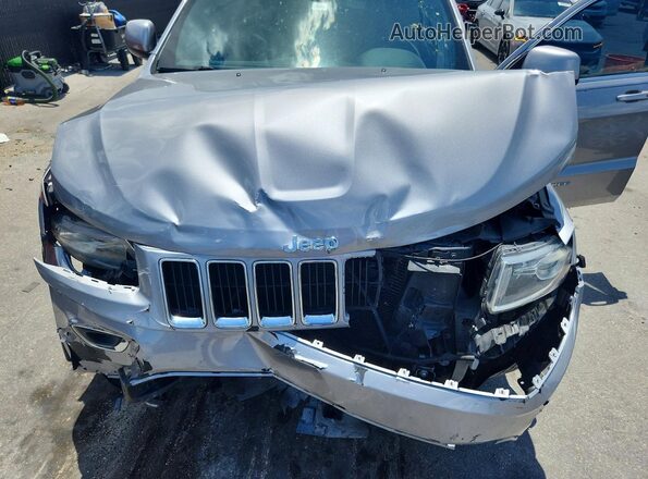 1C4RJEAG8GC453529 2016 JEEP GRAND Silver Engine compartment view