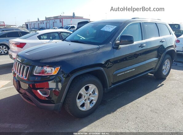 1C4RJEAG8GC501028 2016 JEEP GRAND CHEROKEE Black წინა მარცხენა ხედი სამი მეოთხედიდან