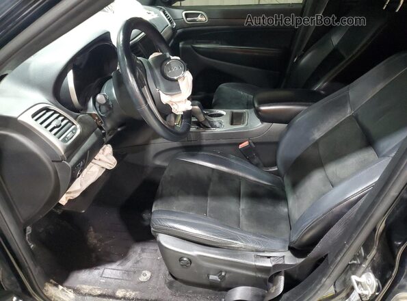 1C4RJEAG8HC717284 2017 JEEP GRAND Black Widok wnętrza z przodu
