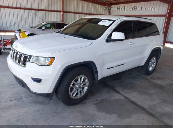 1C4RJEAG9JC382722 2018 JEEP GRAND CHEROKEE White Առջևի ձախ երեք քառորդ տեսարան