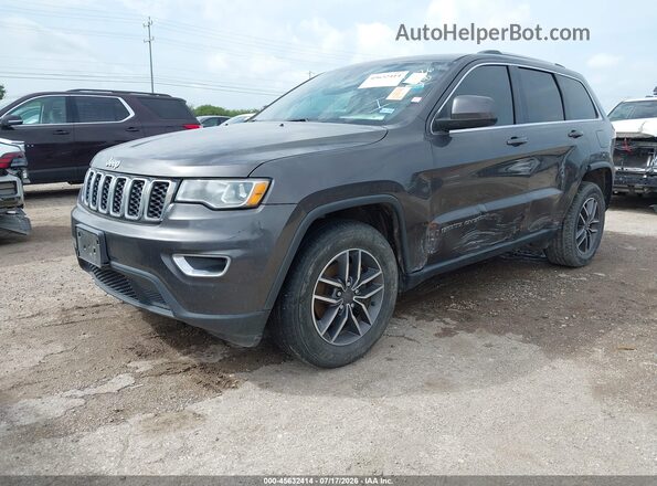 1C4RJEAG9KC805526 2019 JEEP GRAND CHEROKEE Gray Առջևի ձախ երեք քառորդ տեսարան