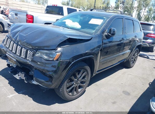 1C4RJEAG9LC152861 2020 JEEP GRAND CHEROKEE Черный Передняя левая четверть