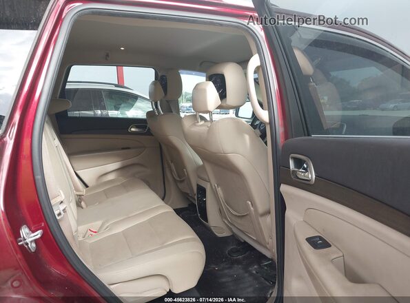 1C4RJEAGXGC368739 2016 JEEP GRAND CHEROKEE Burgundy VIN կոդի պիտակի տեսք