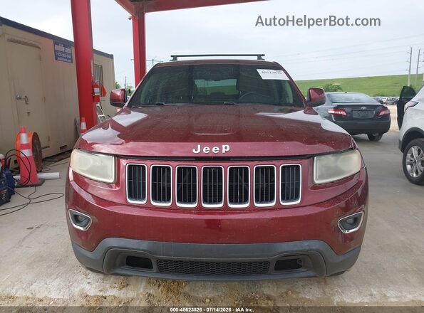 1C4RJEAGXGC368739 2016 JEEP GRAND CHEROKEE Burgundy Սարքավորումների վահանակի տեսք
