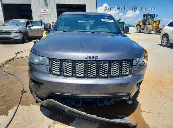 1C4RJEAGXJC471652 2018 JEEP GRAND Gray Front view