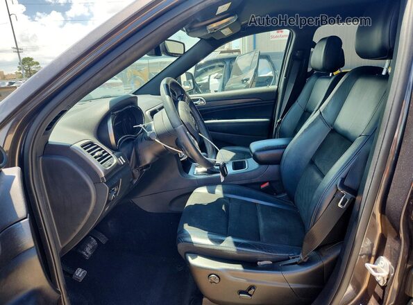 1C4RJEAGXJC471652 2018 JEEP GRAND Gray Front interior view