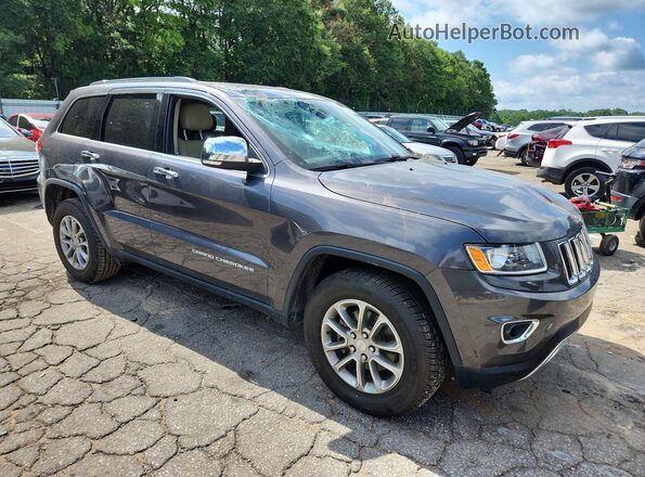 1C4RJEBG0GC422614 2016 JEEP GRAND Gray Передня права чверть