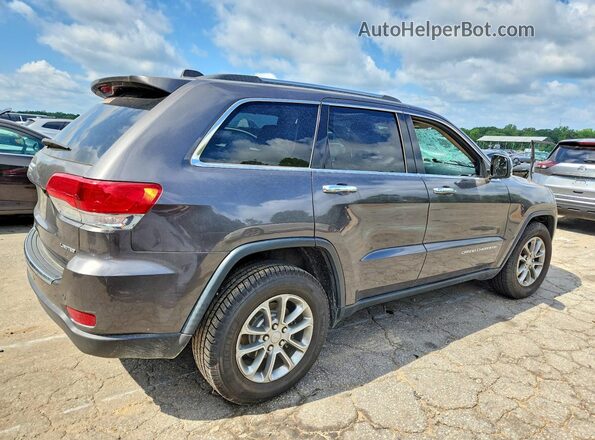 1C4RJEBG0GC422614 2016 JEEP GRAND Gray Задня права чверть
