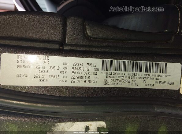 1C4RJEBG0HC795038 2017 JEEP GRAND CHEROKEE Pewter Vista del compartimento del motor