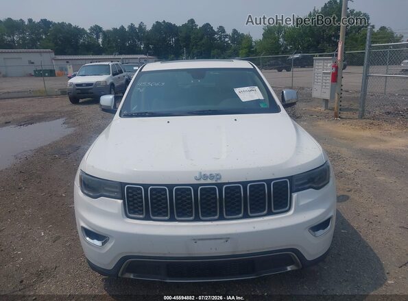 1C4RJEBG0HC934312 2017 JEEP GRAND CHEROKEE White Вид щитка приладів
